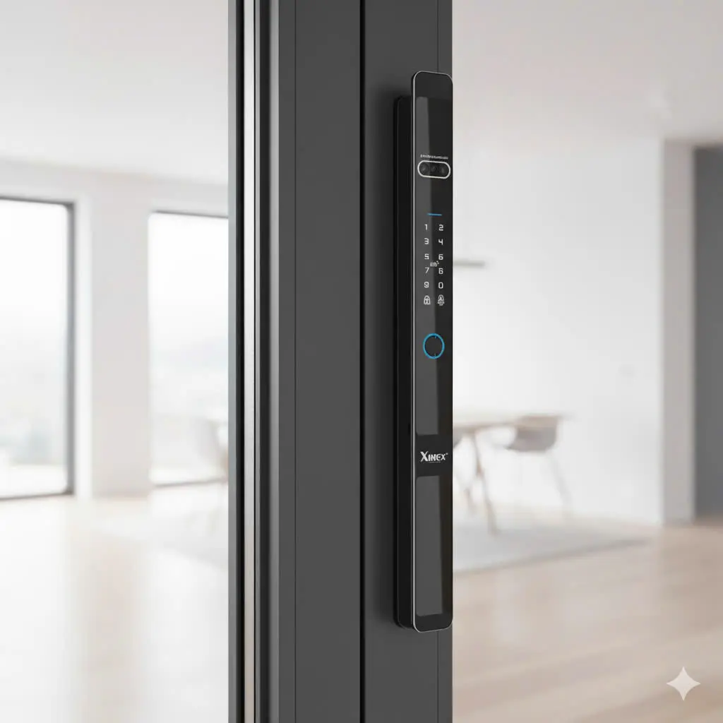khóa vân tay cửa nhôm cao cấp Z1 Plus4 Khoá vân tay cửa nhôm cao cấp Ximex Z1 Plus