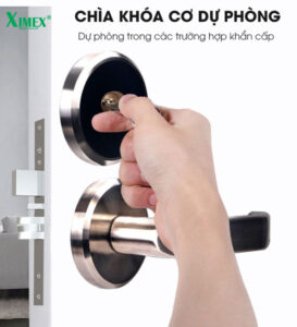 Khóa Thẻ Từ Phân Thể Khách Sạn Ximex Model 201A-Inox 304