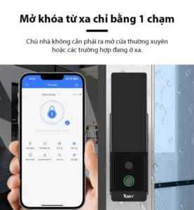 KHÓA VÂN TAY CỬA CỔNG XIMEX XC11-PRO